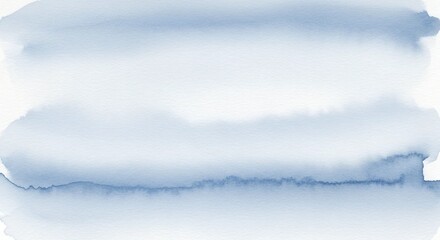 Soft Blue Watercolor Wash Background abstract