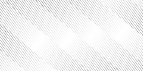 Fototapeta premium Diagonal stripe oblique, slanting lines gradient abstract art modern geometric vector pattern background. black and white ribbed striped diagonal line pattern as gradient fabric texture. 