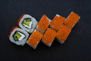 Very beautiful and delicious looking sushi