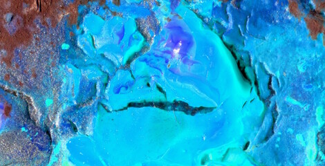 Eclectic and Expressive Painted Dreamscape Infused with an Array of Colors and Abstract Forms