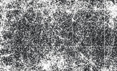 Distressed Grunge Overlay Texture with Subtle Grid