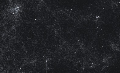 Distressed Grunge Overlay Texture with Subtle Grid