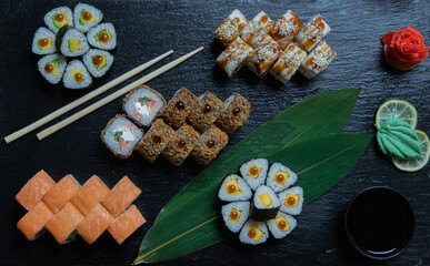 Very beautiful and delicious looking sushi