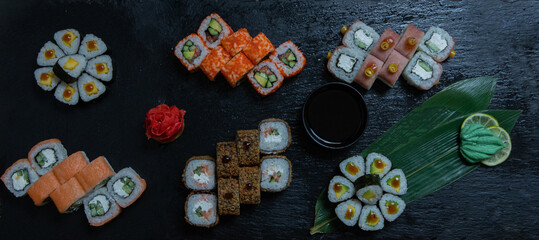 Very beautiful and delicious looking sushi