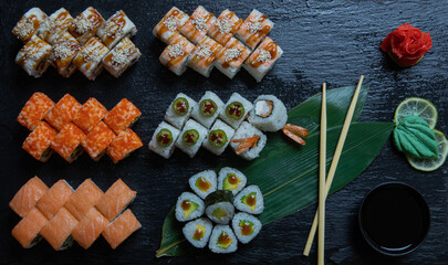 Very beautiful and delicious looking sushi