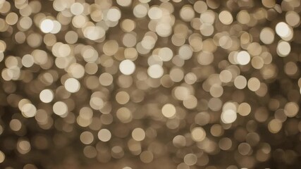Soft golden bokeh lights background, abstract blurred background with warm glowing circles, perfect for festive or celebratory themes