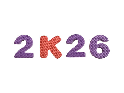 Happy new year message "2k26" 