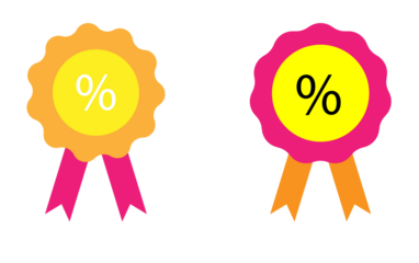 Discount icon logo design. Discount tag sign and symbol