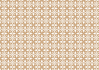 Elegant Geometric Floral Pattern Background for Decoration and Design