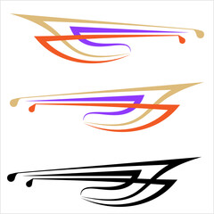 Vehicle Graphics, Stripe : Vinyl Ready Design