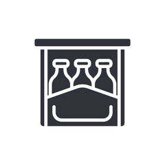 Bottle Container Graphic Display Element For Website