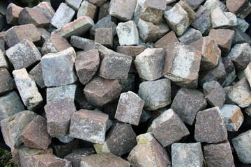 Pavés quartzite nuancé	