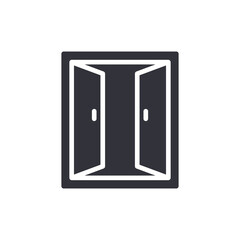 Open Doors Illustration Symbol Opportunity Entryway Passage