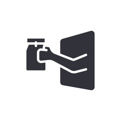 Online Food Order Delivered To Your Door Icon