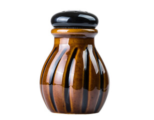 Ceramic Salt Shaker Isolated