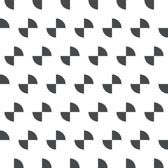 Seamless pattern with aesthetic geometry