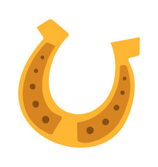 Golden horseshoe wild west symbol