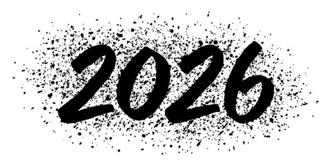 Happy New Year 2026. Celebration Design, Festive Background