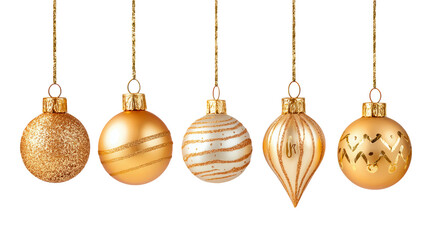 Złote bombki choinkowe – eleganckie ozdoby na Boże Narodzenie

