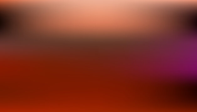 Warm orange to deep red gradient blur background &mdash; moody abstract backdrop with soft vignette and copy space for banner, wallpaper, web header, poster