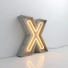 metal letters on a wall