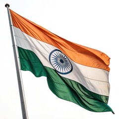 flag of india waving