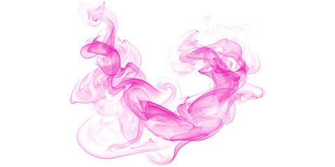 Ethereal Crimson Pink Smoke Swirls Against the Void Abstract Beauty Vaporous Dreams Mystical Essence Delicate Flowing