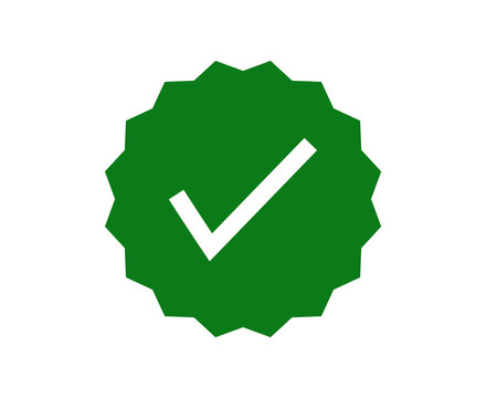 white verified check mark icon green circle transparent background - Powered by Adobe