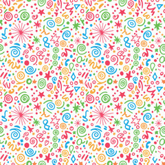 Fototapeta premium seamless pattern with flowers