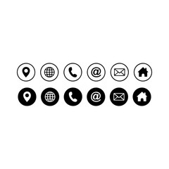  symbols, and internet icons for business logos