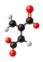 Lactate molecule model featuring hydroxyl and carboxyl functional groups.