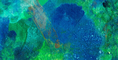 Free-Flowing Colors in Liquid Art with an Ethereal Touch
