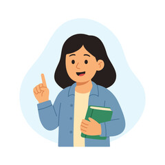 International Day of Education Student Learning Illustration