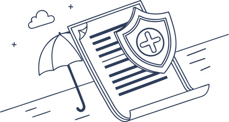 Email address symbol drawing illustration vector design set on paper with Israel flag icon