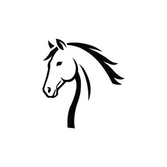 black horse vector illustration  black horse vector  design  silhoutte for logo black horse png 
