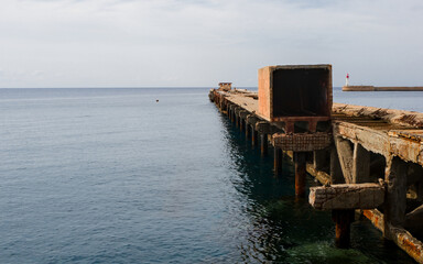 Port and Lighthouse in Almeria