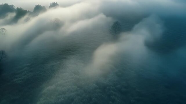 Cinematic macro horizontal light wave background