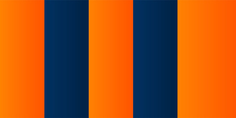 Abstract color of dark blue and orange square theme background.