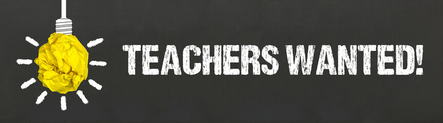 Teachers Wanted	
