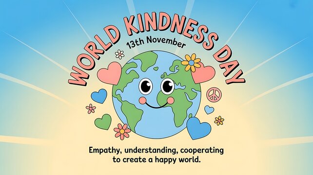 World friendship day badge with globe and hearts celebrating unity and love for july 30 togetherness event - Powered by Adobe