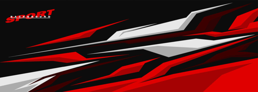 car livery graphic vector. abstract background design for vehicle vinyl wrap and sports car, racing car, rally, and decal