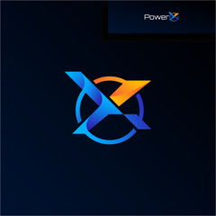 X logo vektor