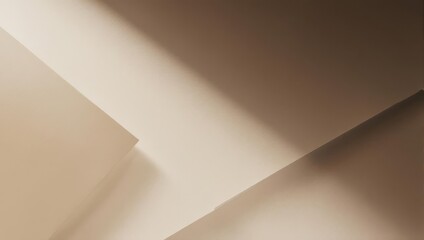 Abstract Geometric Background with Soft Light and Shadow Play.