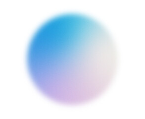 Smooth soft abstract gradient sphere in glowing purple and blue hues. Dreamy neon light, blurred edges, minimal and modern pastel design with airy and gentle atmosphere.