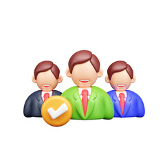 Business & Finance 3D Icon  Corporate, Strategy, Marketing & Management Illustrations