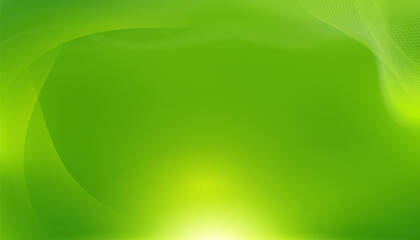 abstract green background with waves