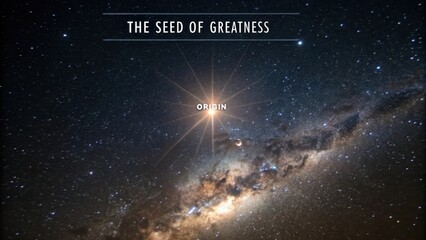 The Seed of Greatness Originating from a Bright Star in a Vast Galactic Expanse