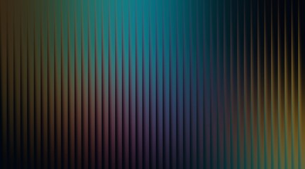 Abstract background with vertical lines and gradient of green and blue colors