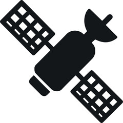 satellite vector silhouettes