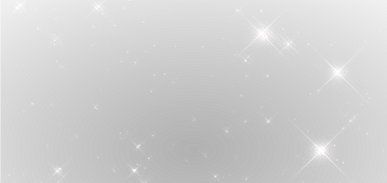 Fine white glitter dust drifts slowly with gentle glowing motion. Small points of light flicker softly around it. The smooth shine forms a calm magical scene.